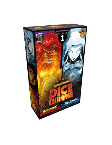 Dice Throne Saison 1 - Barbare Vs Elfe Lunaire