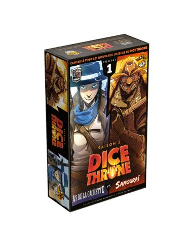 Dice Throne S2 -  As de la gâchette Vs Samouraï