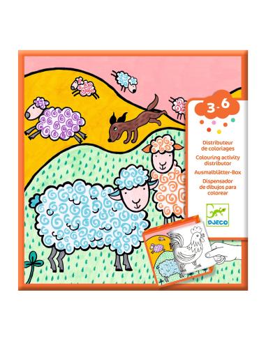 Distributeur de Coloriage - Ferme