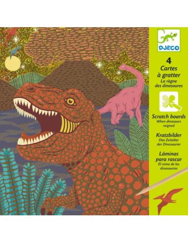 Cartes à Gratter - Le Règne des Dinosaures