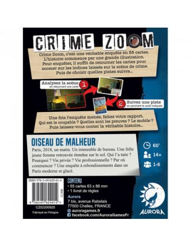 Crime Zoom - Oiseau de Malheur