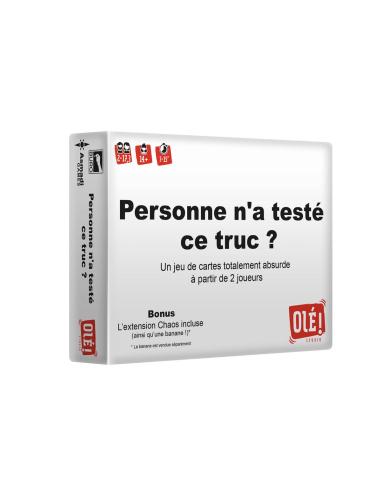 Personne n'a Testé ce Truc ?