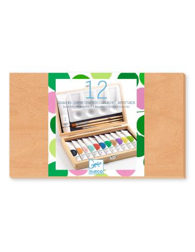 Coffret d'Artiste - 12 Gouaches