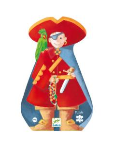 Puzzle Silhouette (36 pcs) - Pirate et son Trésor