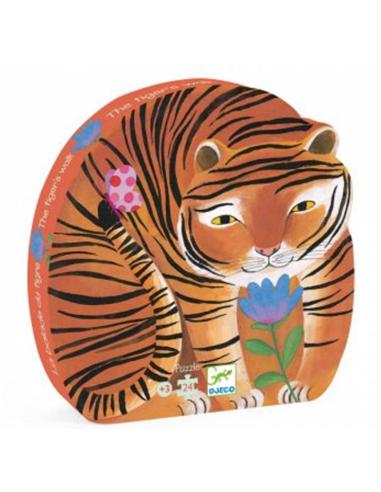 Puzzle Silhouette (24 pcs) - La Balade du Tigre