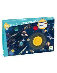 Puzzle Observation (200 pcs + 1 livret) - L'Espace