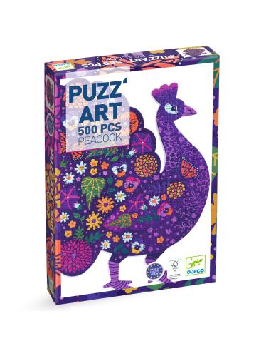 Puzzle Puzz'Art (500 pcs) - Peacock