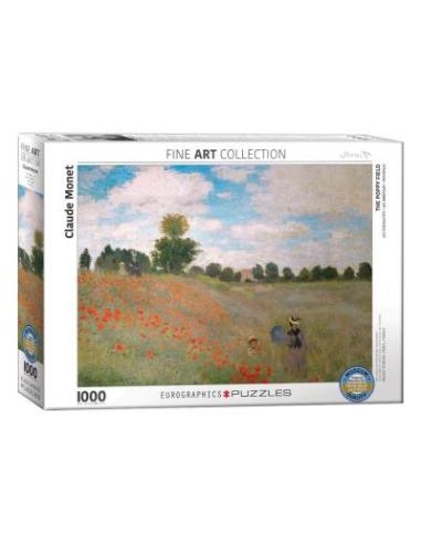 Puzzle (1000 pcs) - Claude Monet - Les Coquelicots