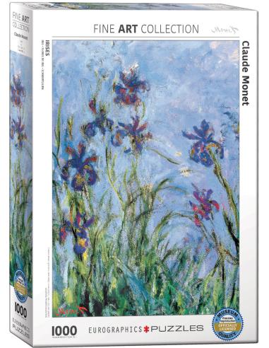 Puzzle (1000 pcs) - Claude Monet - Iris