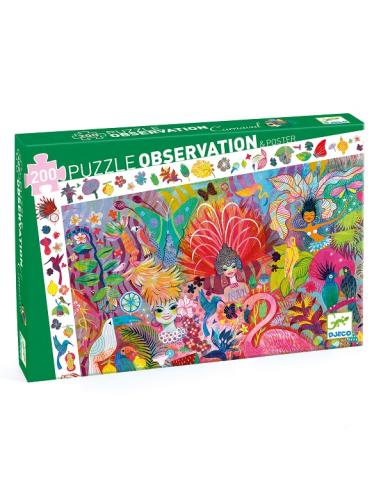 Puzzle Observation (200 pcs) - Carnaval de Rio