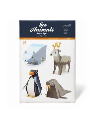 Pukaca - Papertoys Animaux Polaires