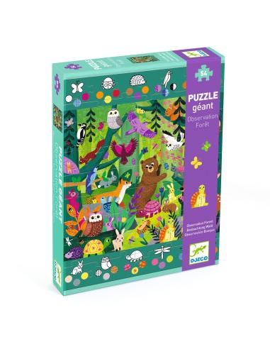 Puzzle Géant (54 pcs) - Observation Forêt