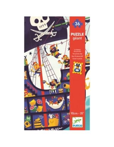 Puzzle Géant (36 pcs) - Le Bateau des Pirates