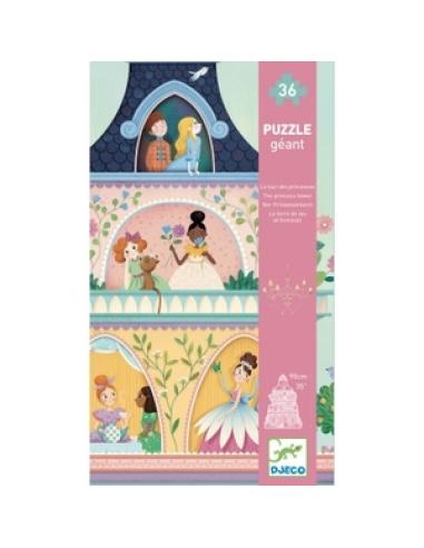 Puzzle Géant (36 pcs) - La Tour des Princesses