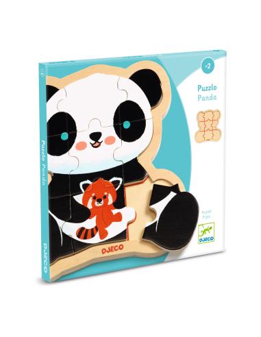 Puzzle en Bois - Puzzlo Panda (9 pcs)