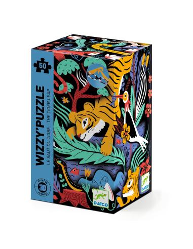 Puzzle Twisty (50 pcs) - Le Saut du Tigre