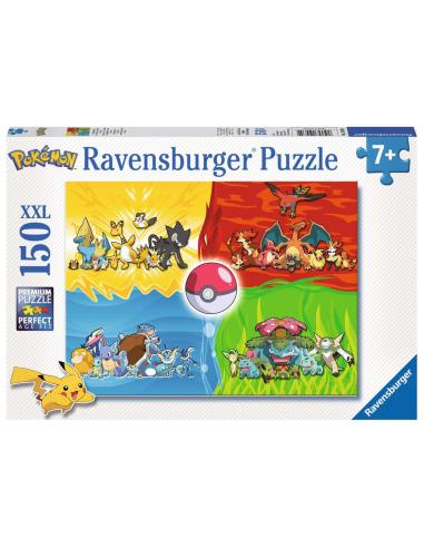 Puzzle - Les Différents Types de Pokémon XXL (150 pcs)