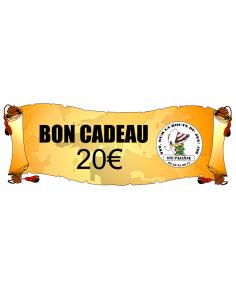 Bon d'achat - Carte cadeaux de 20€