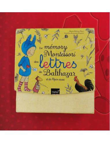 Le Mémory Montessori des Lettres de Balthazar et de Pépin aussi (occasion -60%)