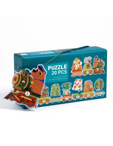 Puzzle Trio - Je Compte (20 pcs)